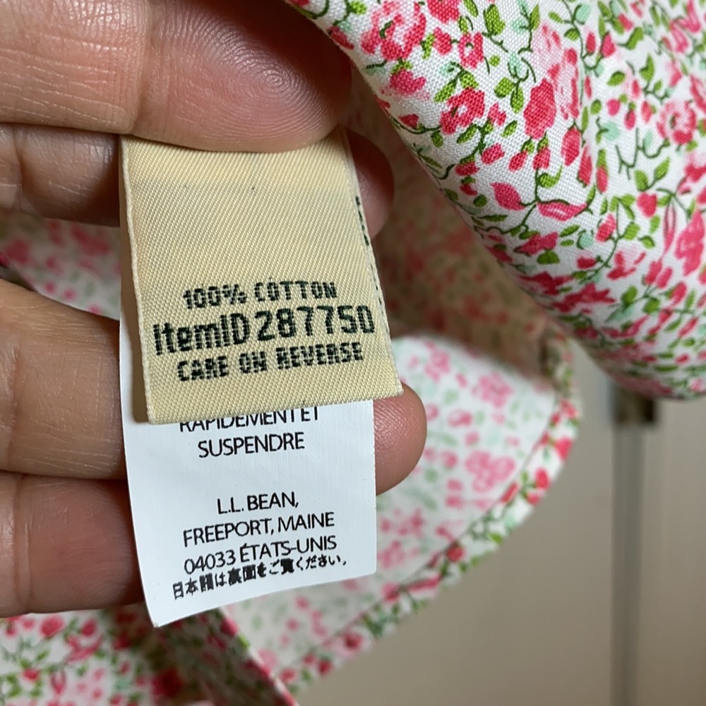 L.L.Bean Women’s Button Down 3/4 sleeve shirt - Picture 5 of 6